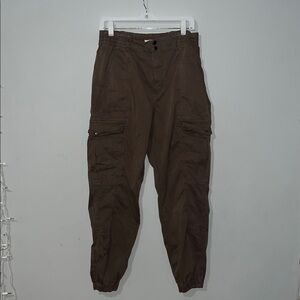 Garage Dark Brown Cargo Pants